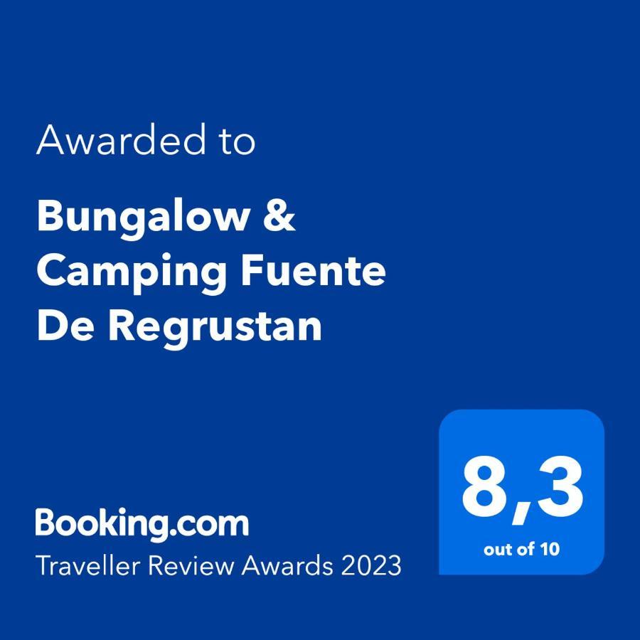 Bungalow & Camping Fuente De Regrustan Graus Dış mekan fotoğraf